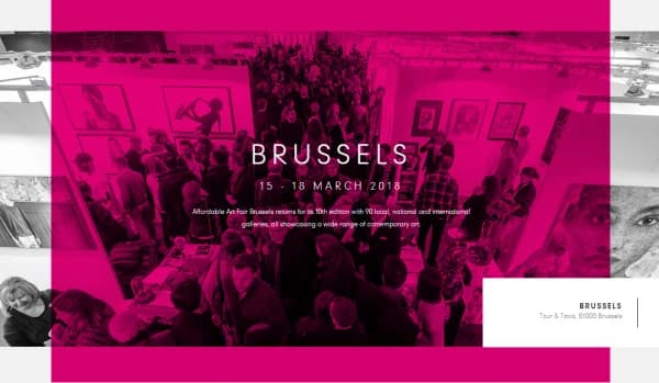 AFFORDABLE ART FAIR BRUXELLES