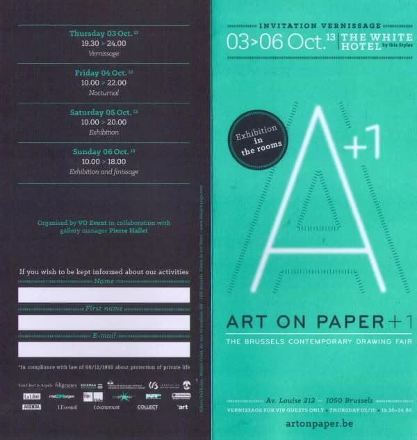 ART ON PAPER 2013 