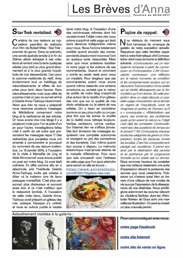 Expositions stochastiques