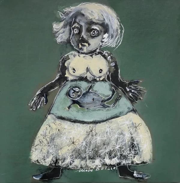 Expo galeria RA DEL REY MADRID Colectiva los artistas de la galeria 20x20